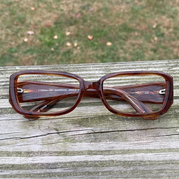 Kenneth Cole sunglasses frames 130 mm length rectangle - Picture 6 of 10